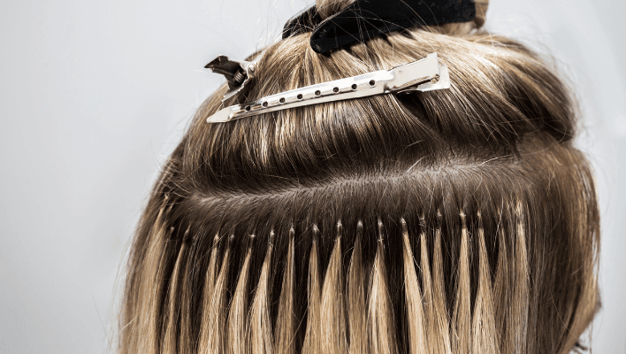 Les extensions la mèche